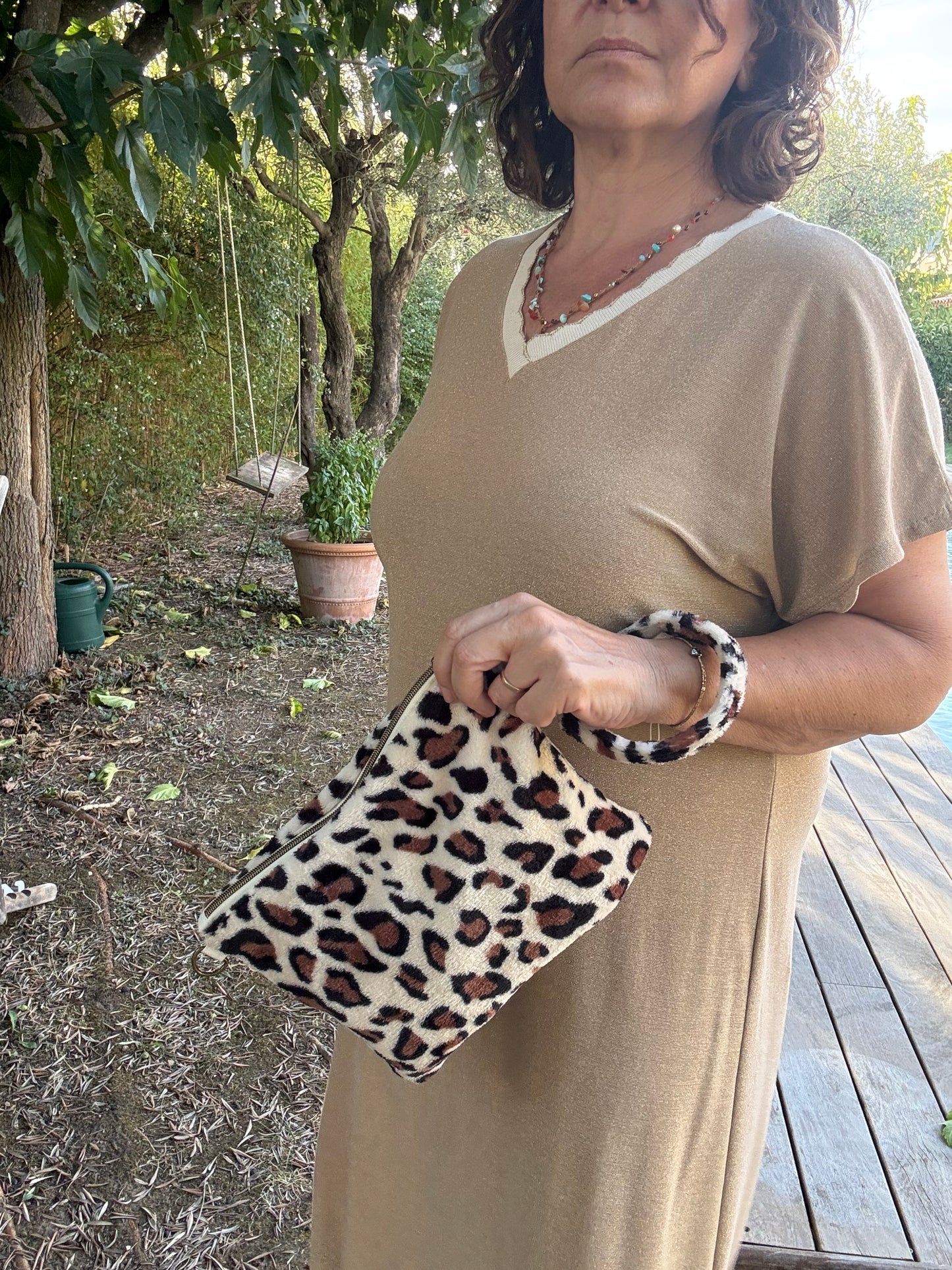 Pochette léopard