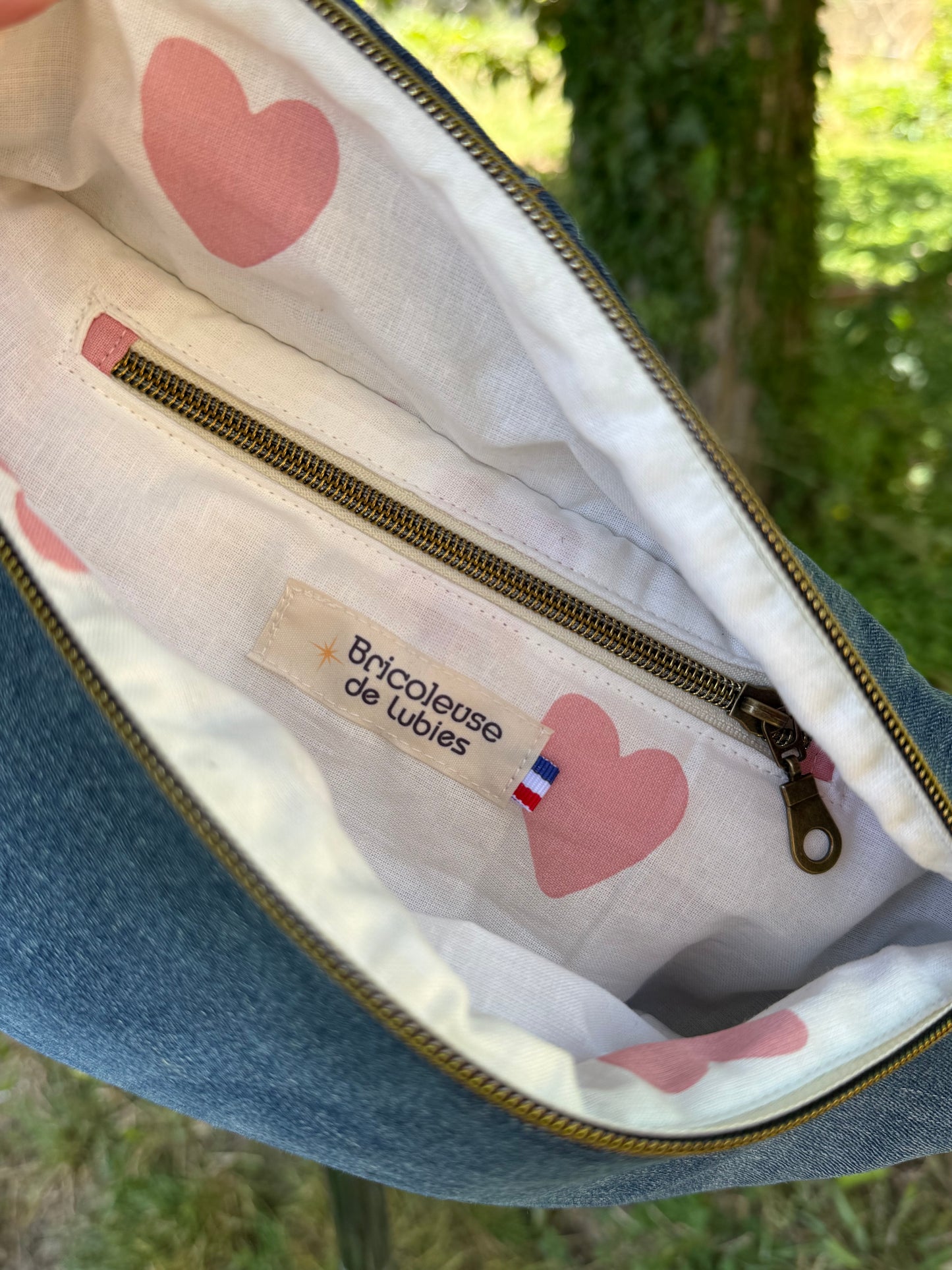 Sac banane jean’s recyclé