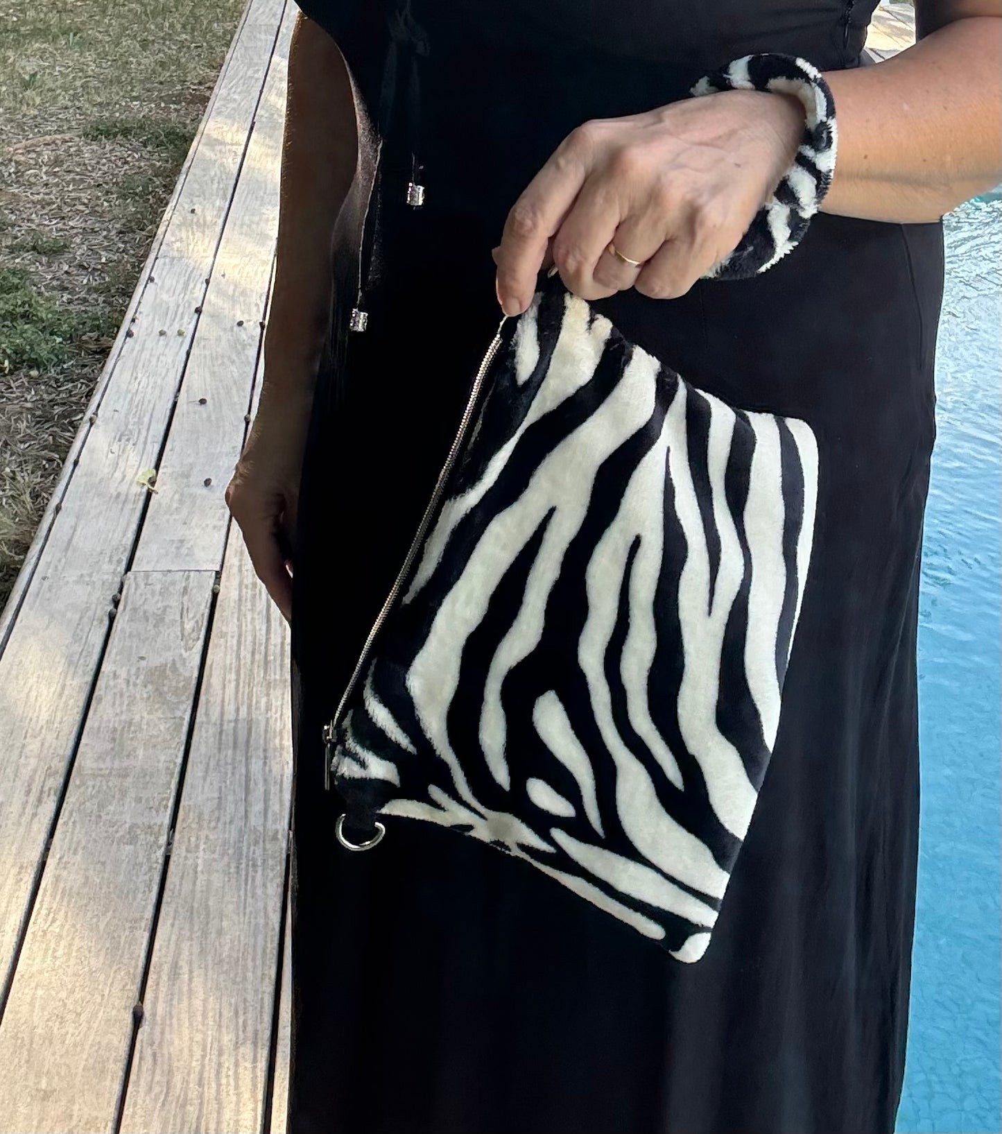 Pochette zèbre