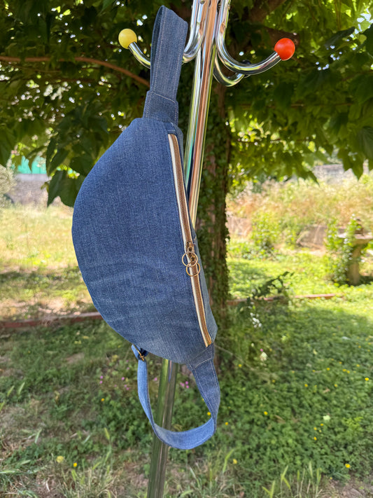 Sac banane jean’s recyclé