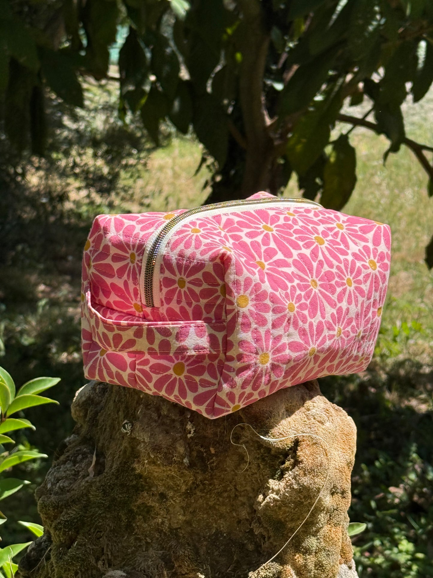 Trousse tissu en coton