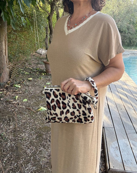 Pochette léopard